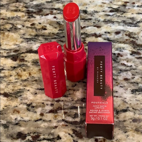 fenty beauty by rihanna poutsicle juicy satin lipstick